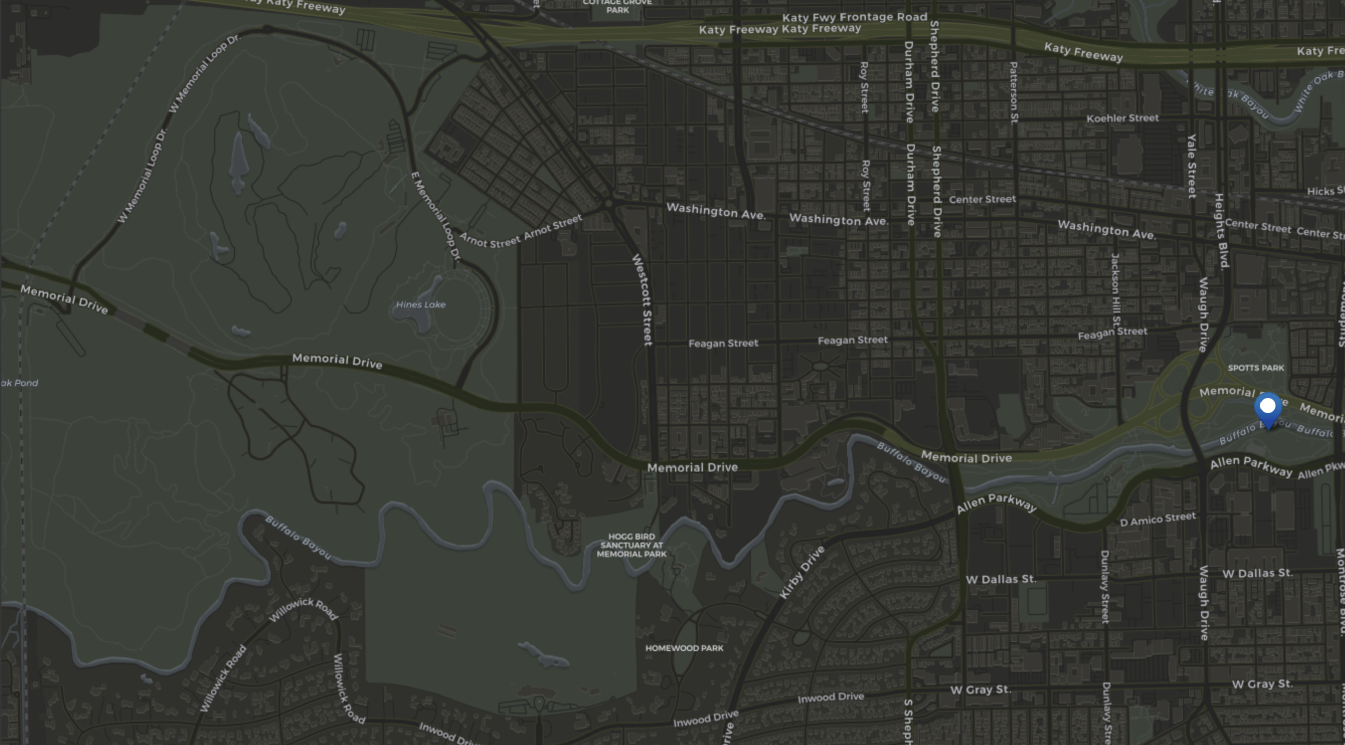 The Bayou Map-Large